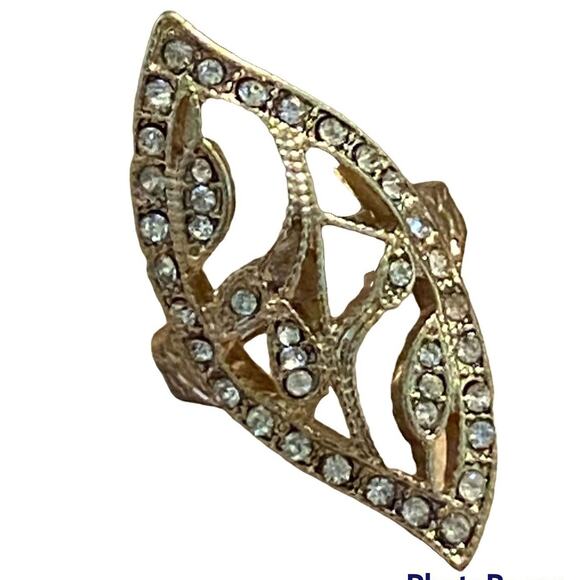 Tree of Life Ring 6 Unique Cocktail Dramatic Edgy Fancy Curvy Versatile Dinner - Picture 1 of 14